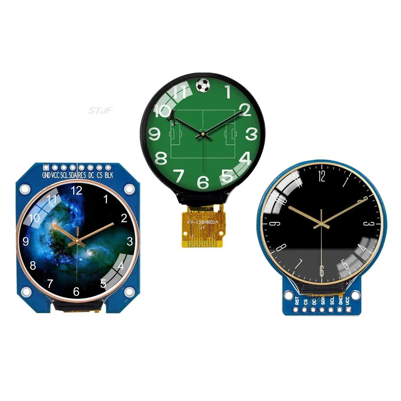 Ƶ̳ TFT LCD ÷ ,  RGB 240x240, GC9A01 ̹, 4 ̾ SPI ̽, 240x240 PCB, 1.28 ġ